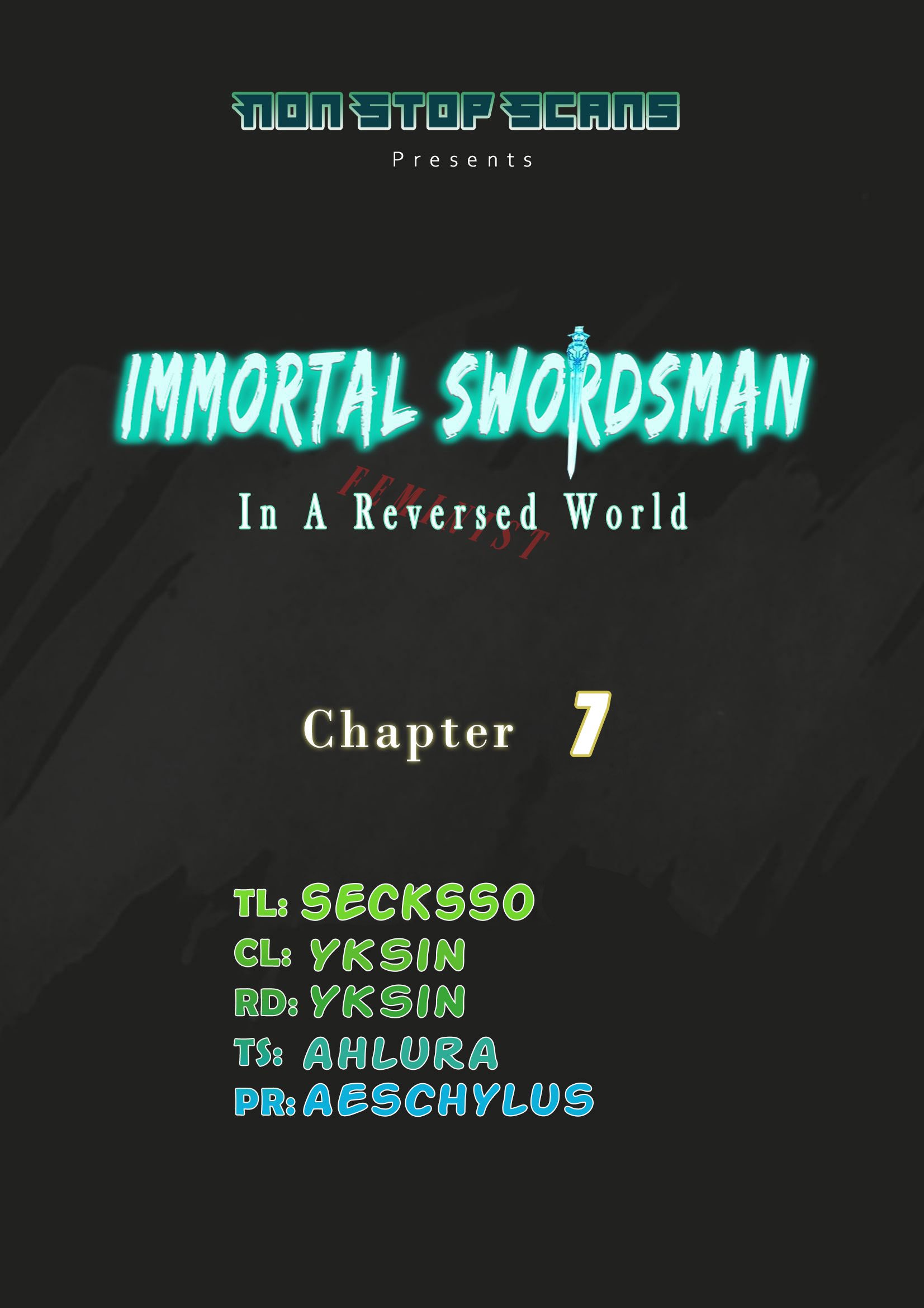 Immortal Swordsman in The Reverse World Chapter 7 1